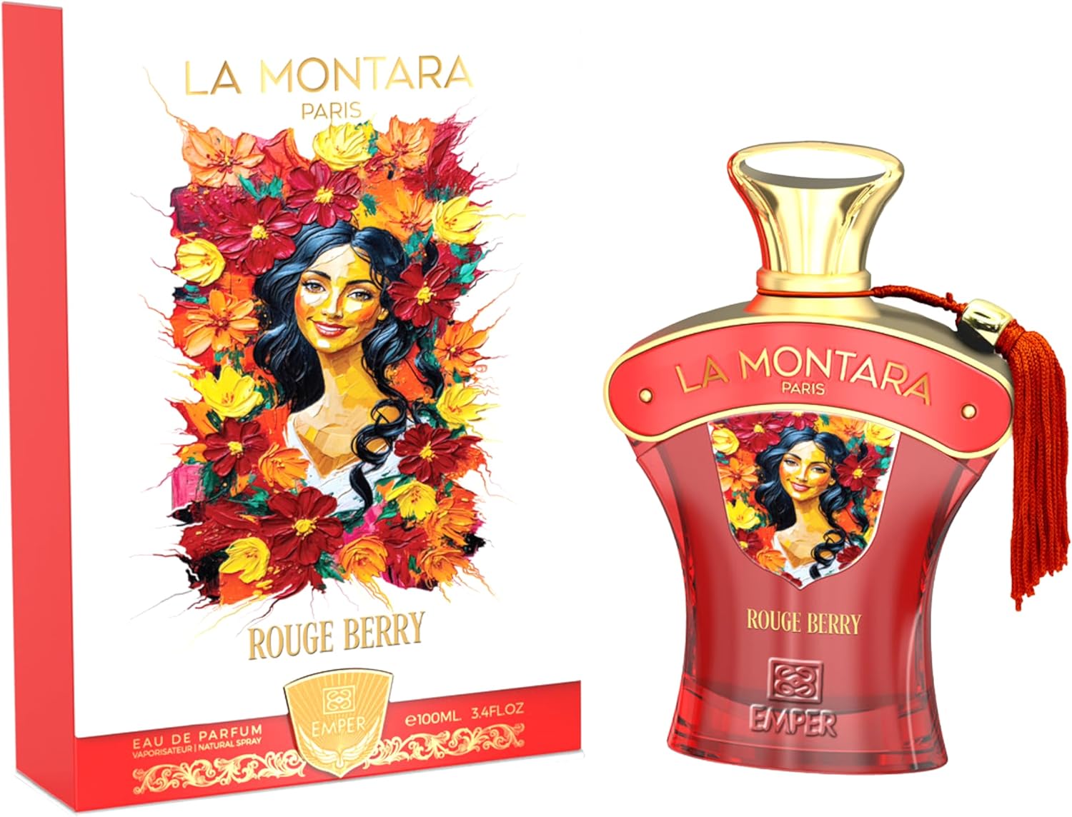 عطر ادکلن امپر لا مونتارا پاریس رژ برری(بوکت ایدآل کازاموراتی)
