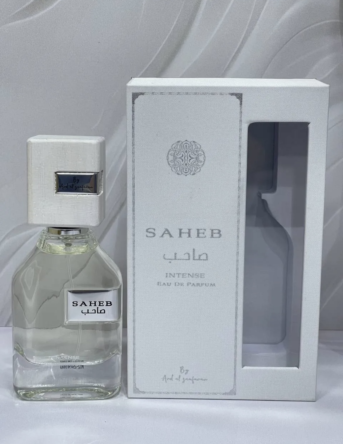 عطر ادکلن صاحب اینتنس سفید ارض الزعفران