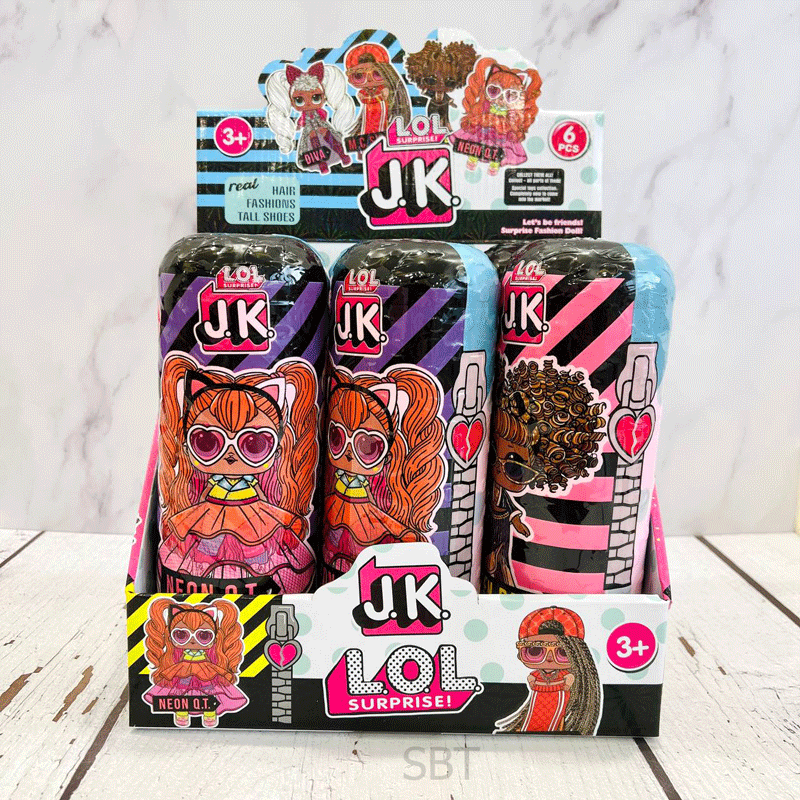 عروسک شانسی استوانه ای ال ا ال