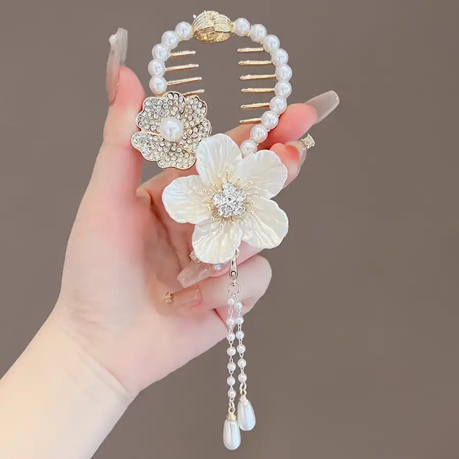 گیره مو گوجه‌ای