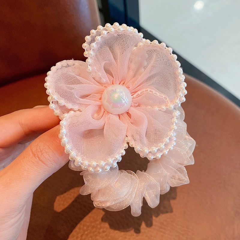 کش اسکرانچی حریر و گل