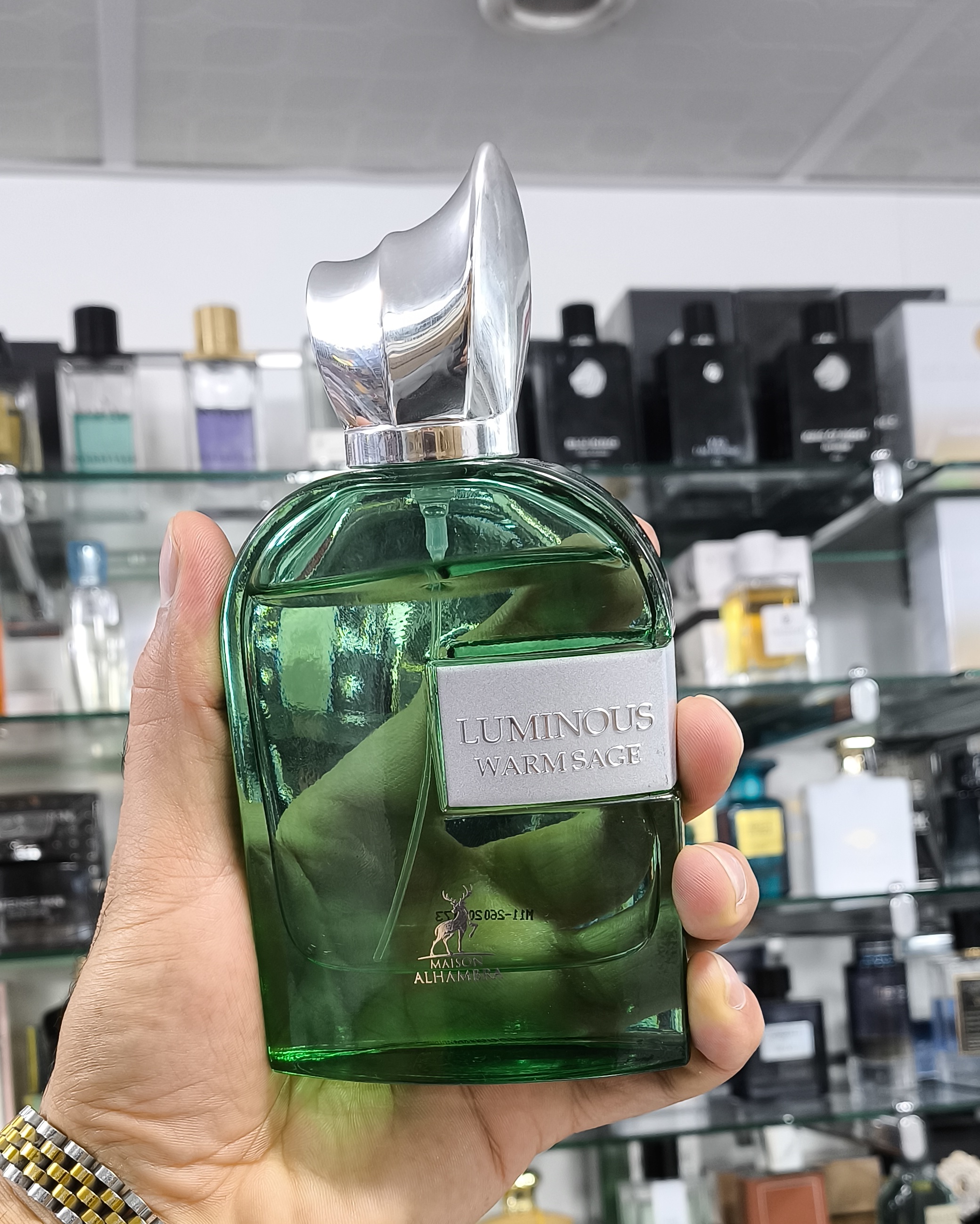 عطر و ادکلن لومینوس وارم ساج الحمبرا( اورجینال اماراتی)