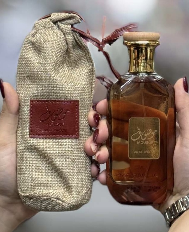 عطر ادکلن موصوف قهوه ای ارض الزعفران