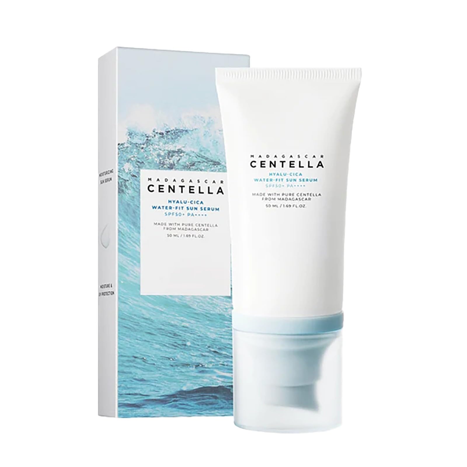 ضد آفتاب سنتلا اسکین اصل 1004هیالوسیکا ماداگاسکار SKIN1004 CENTELLA